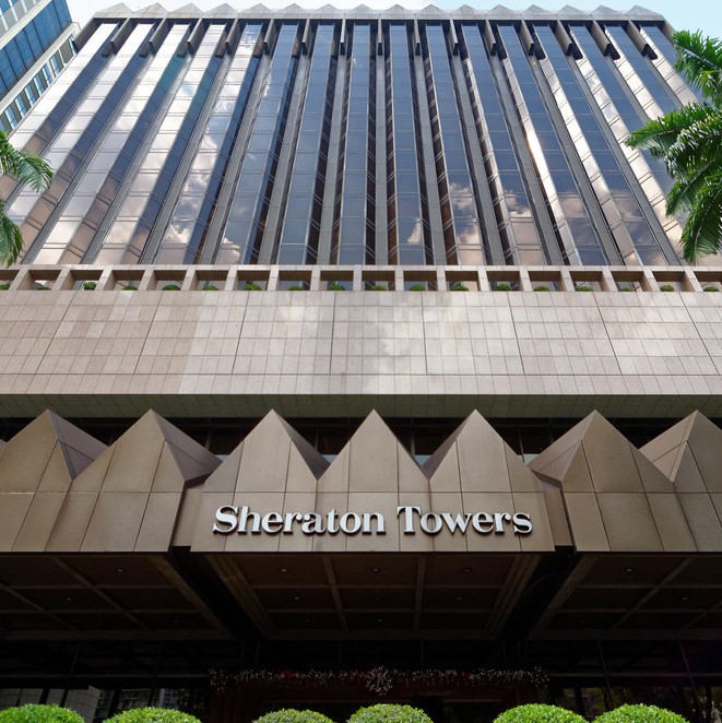 Sheraton Towers Singapore exterior facade