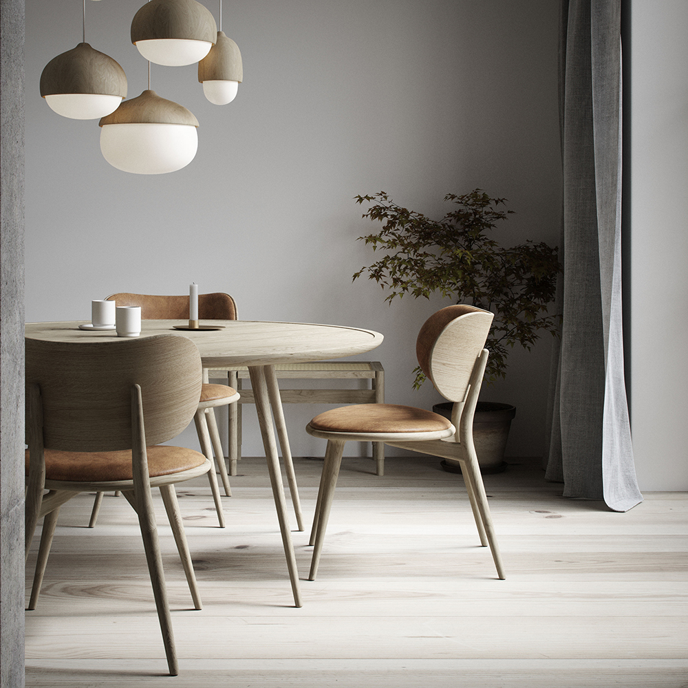 8 The Dining Chair By Space Copenhagen From Mater Crafted In Our Sørensen Leather.  01 SQ Lifestyle 02SQ2 