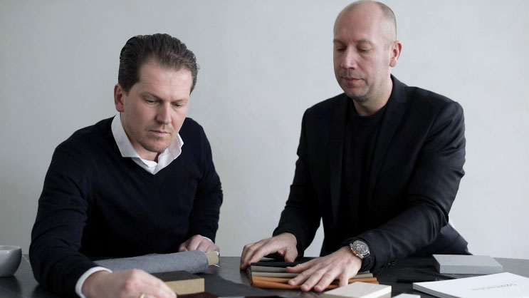 Sørensen Leather / Norm Architects share how leather intuitively reconnects us with nature, as co-creators of our SHADE collection. Video by Monica Steffensen.